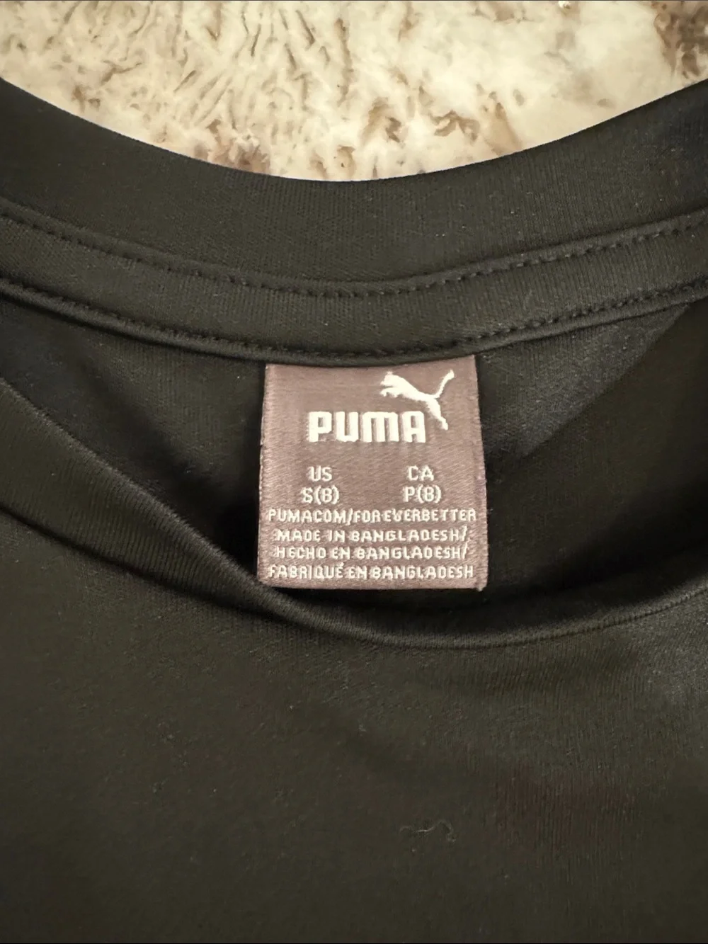 Puma Red Sleeveless Top with (2) Black Tee & Shorts Set